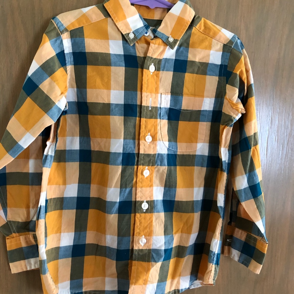 LAND’S END Dress Shirt - LittleBoys S(4) Like New